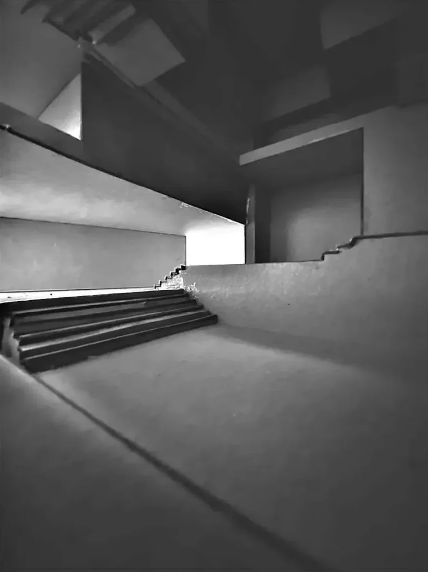 Treppe ins Licht